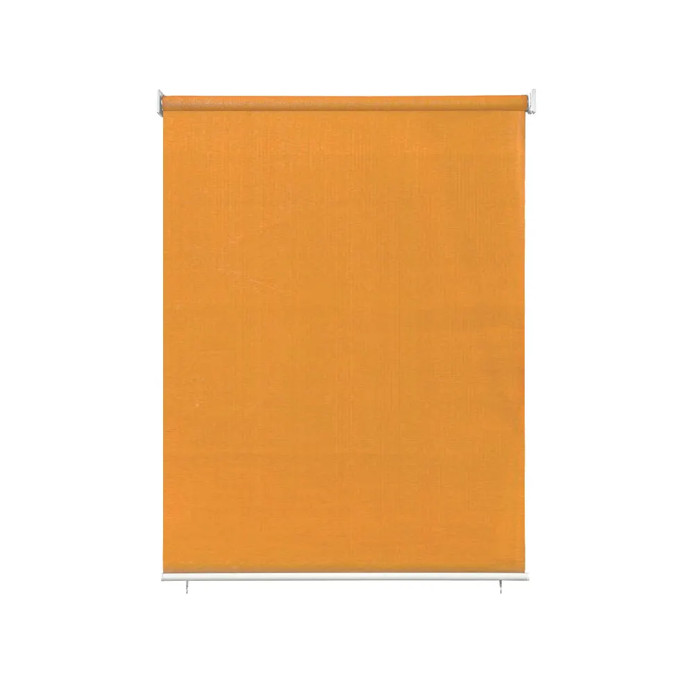 Tenda esterna, sospesa, a strisce verticali, protezione visiva e solare, semitrasparente