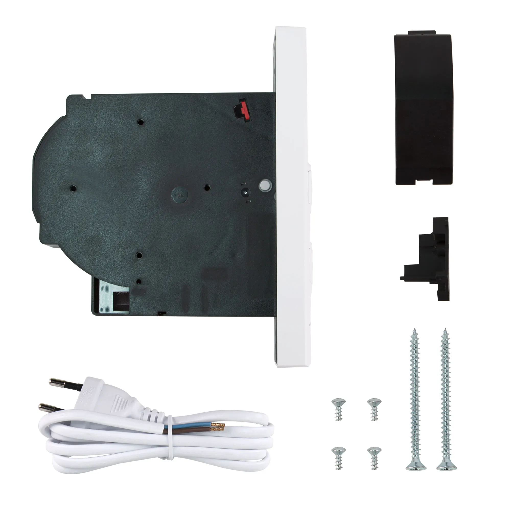 Avvolgitore elettrico JAROMAT Classic con accessori e cavo per montaggio e funzionamento