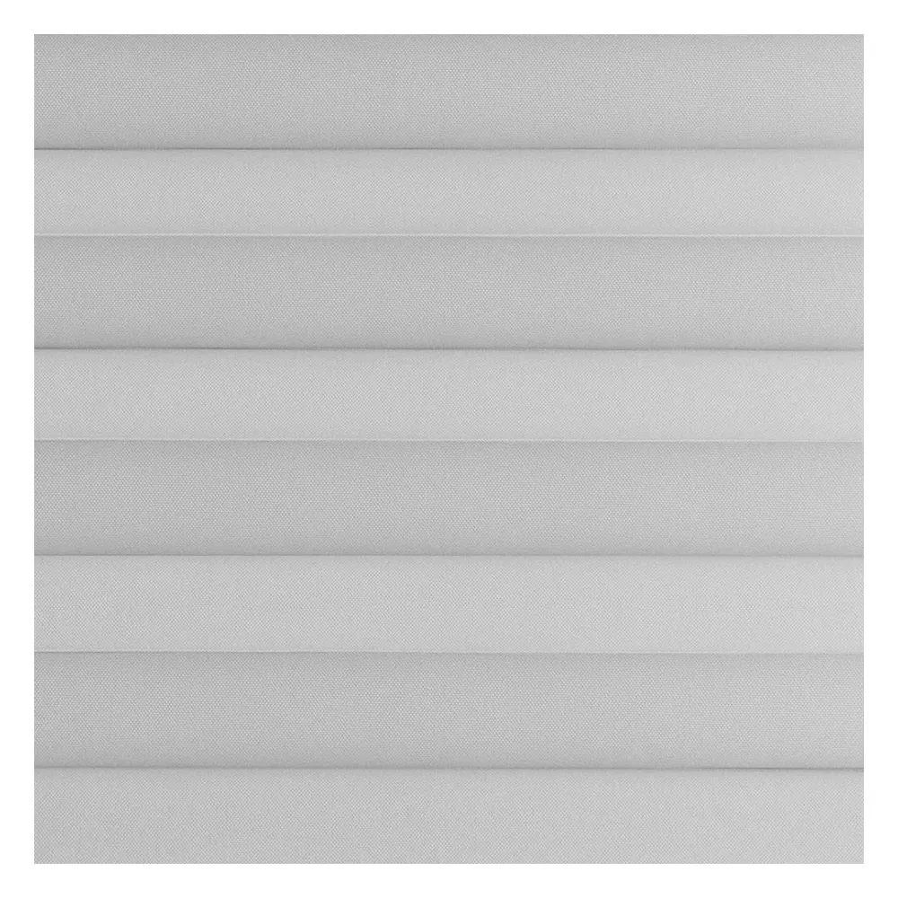 Échantillon tissu pour store plissé sur mesure | Efix003ch gris / translucide / easyfix