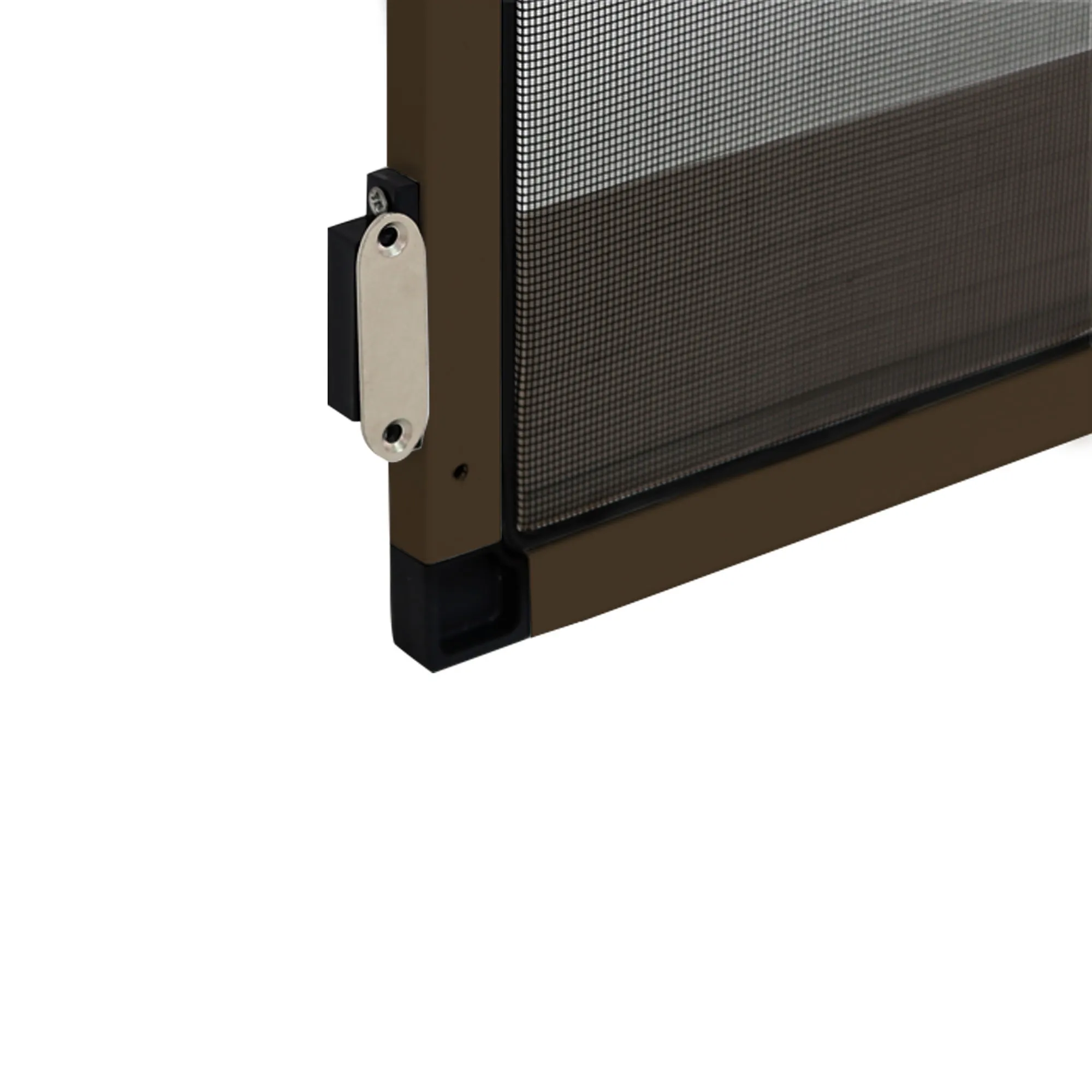 Porta zanzariera con funzione girevole e telaio robusto per protezione contro gli insetti