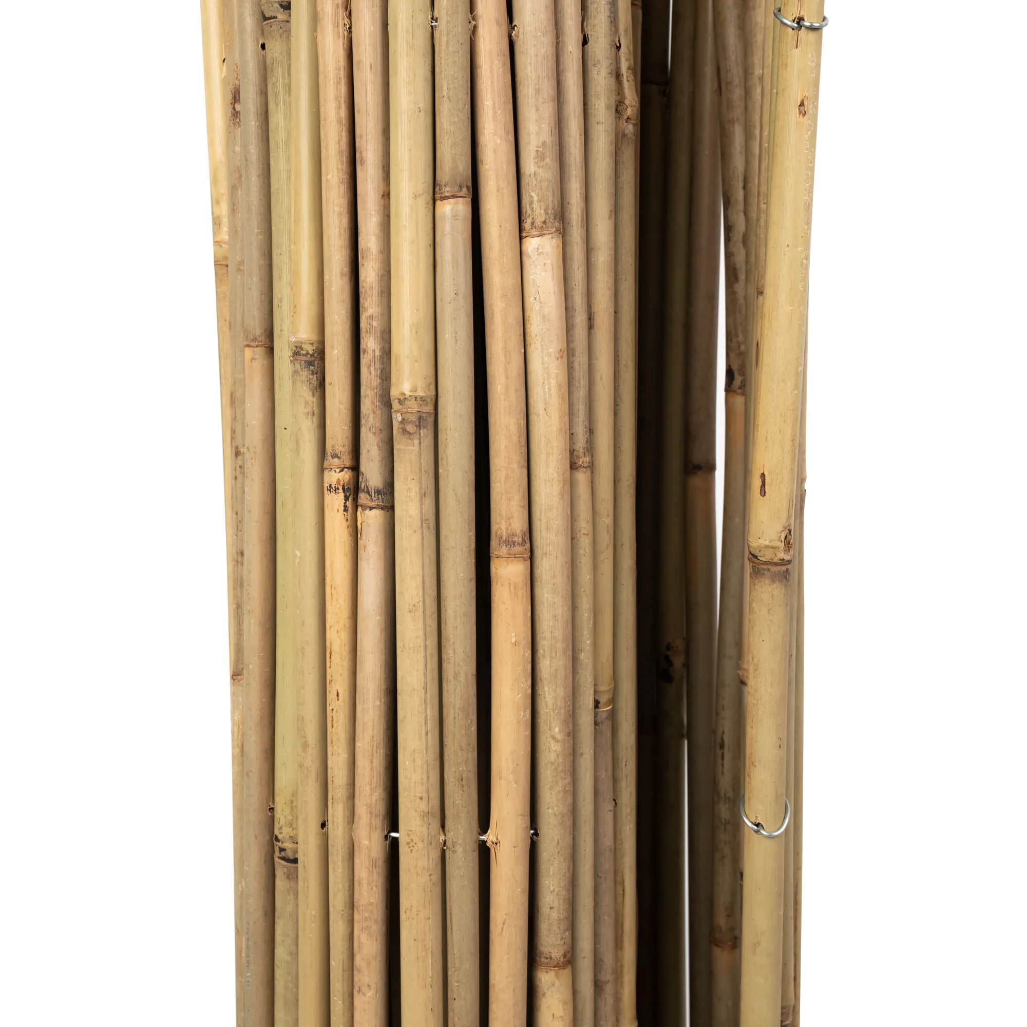 Rete di bambù con barre verticali per protezione della privacy e decorazione