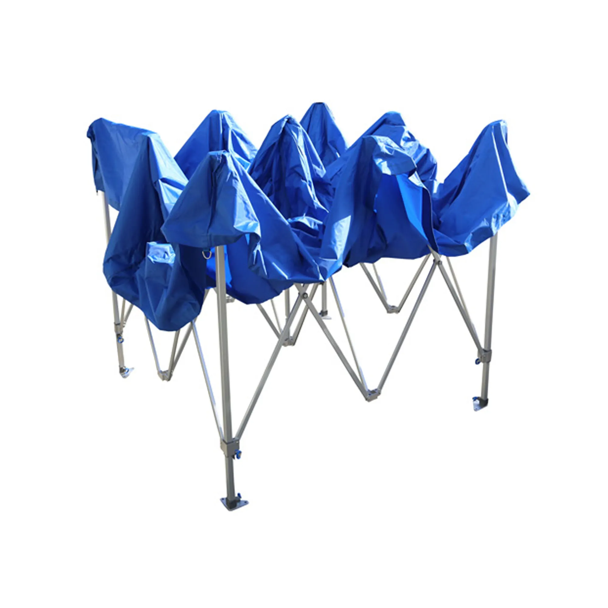 Tetto pieghevole per gazebo con struttura in metallo