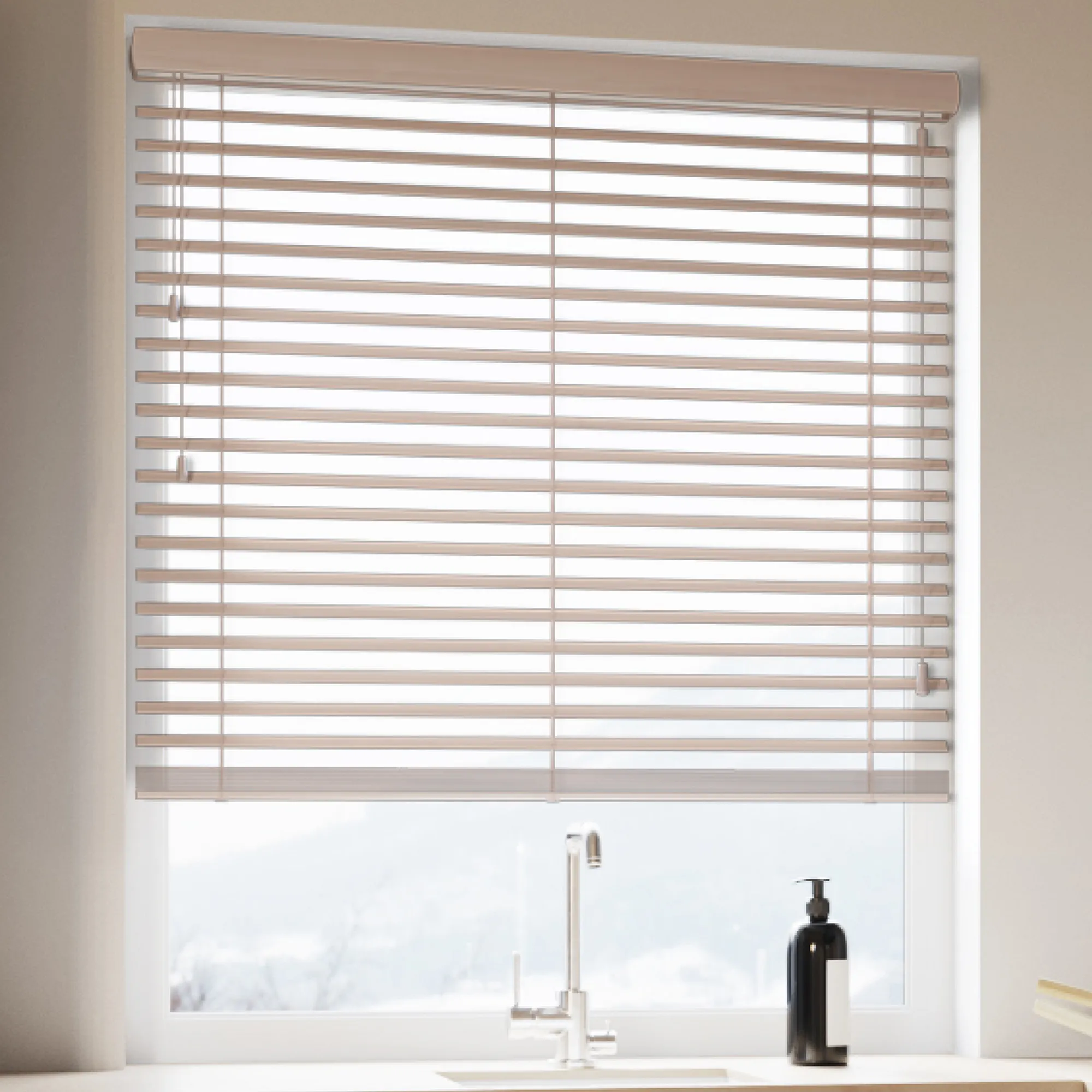 Żaluzja drewniana na wymiar PADURE | 25 mm