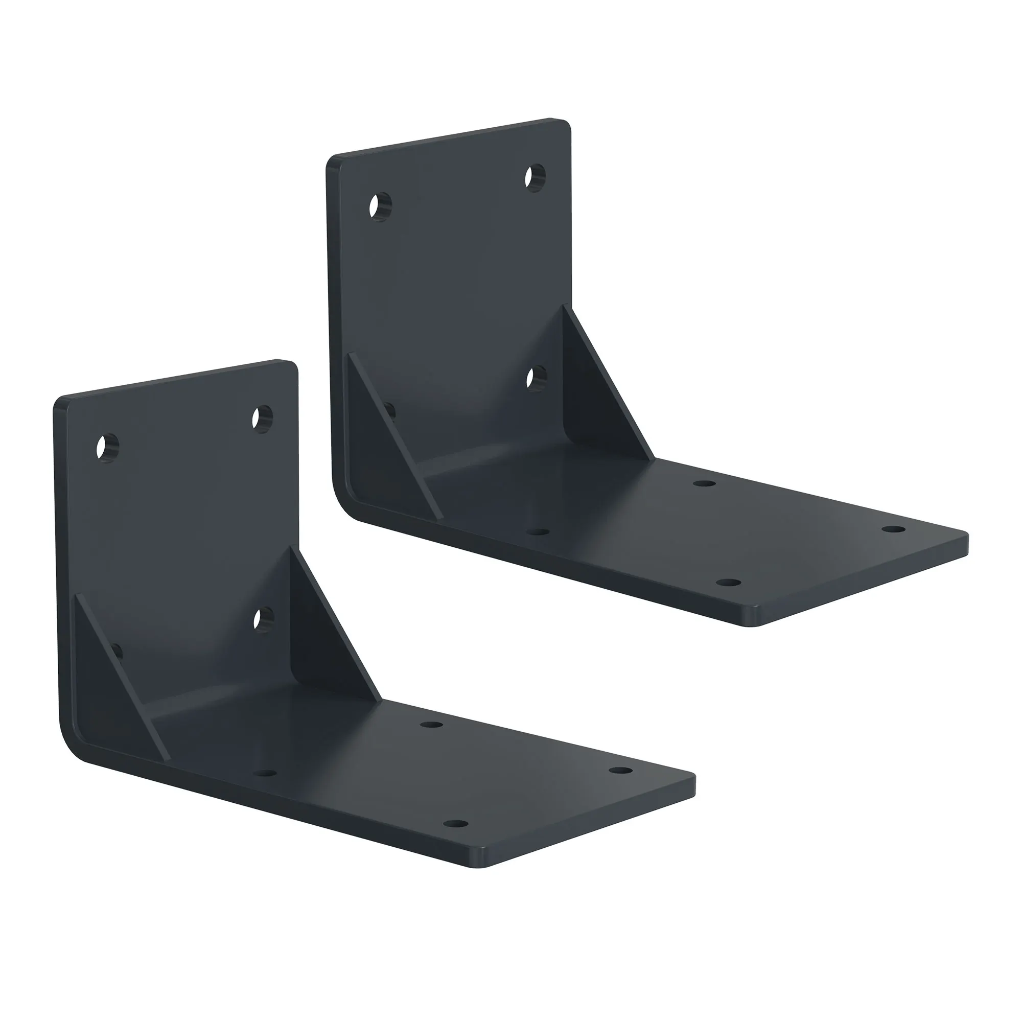 Deckenhalterung für Kassettenmarkise Curve 2000 | anthrazit, 2 Stück