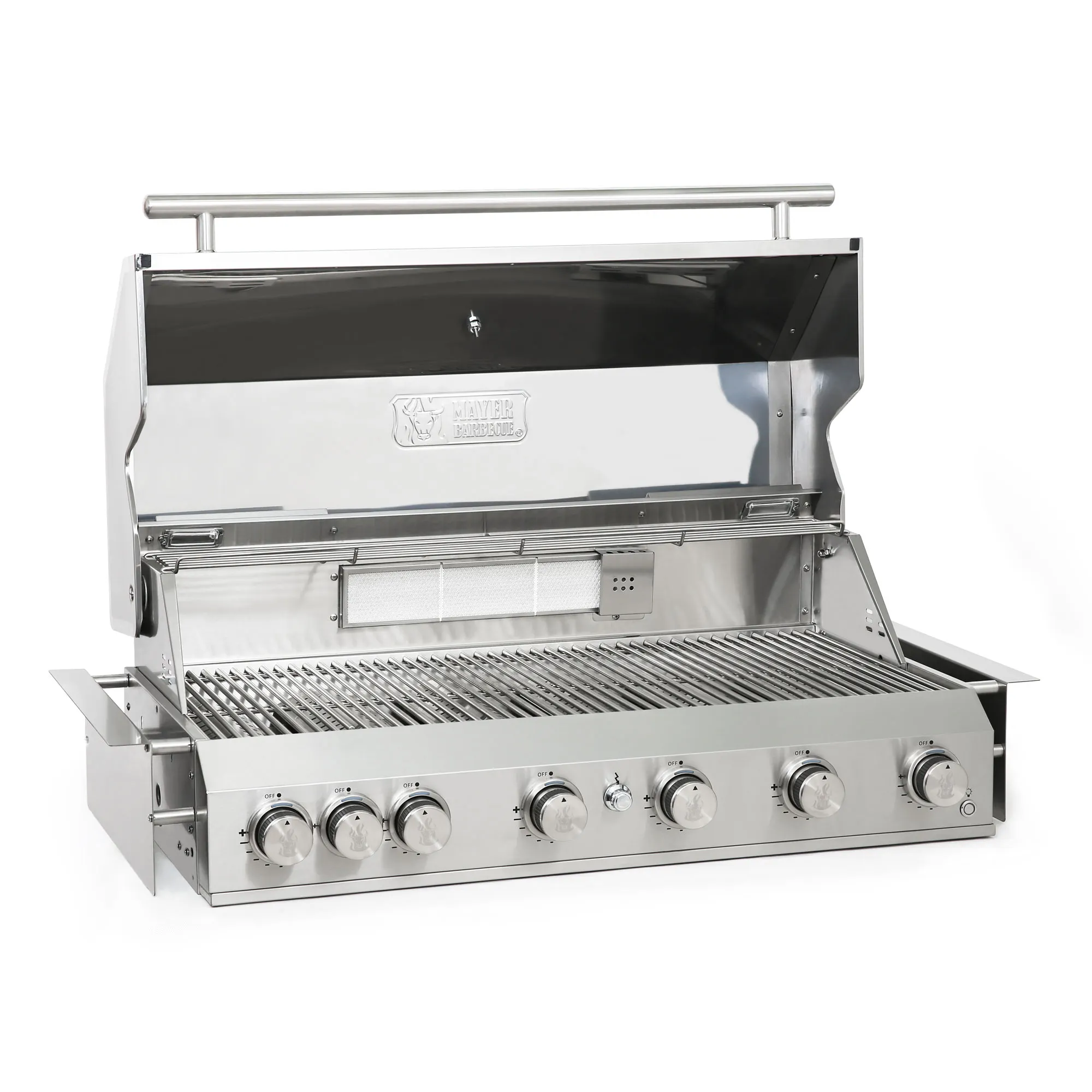 Einbau-Gasgrill MBG-600S/EB | mit Backburner