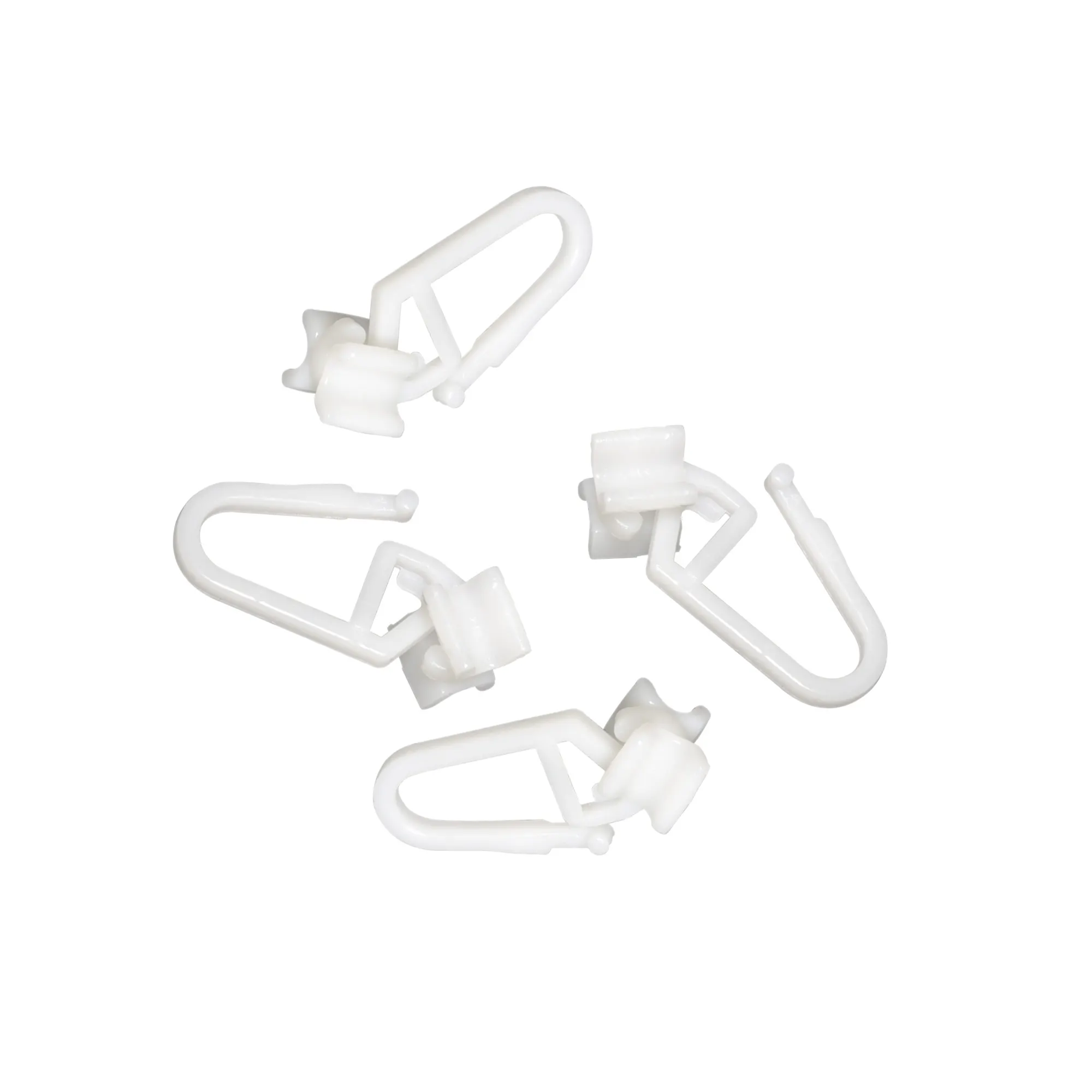 Haczyki do zasłon – Ślizgi do zasłon w kształcie litery X (Rodzaj do wyboru)