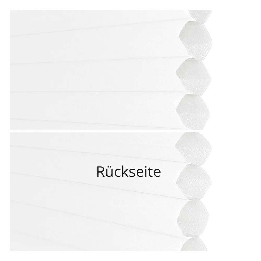 Échantillon tissu pour store plissé sur mesure | 60051 blanc / translucide / Neo