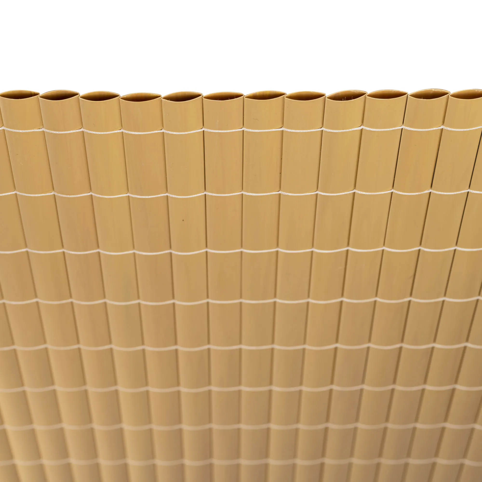 Pannello di protezione in PVC per privacy e protezione, composto da lamelle verticali