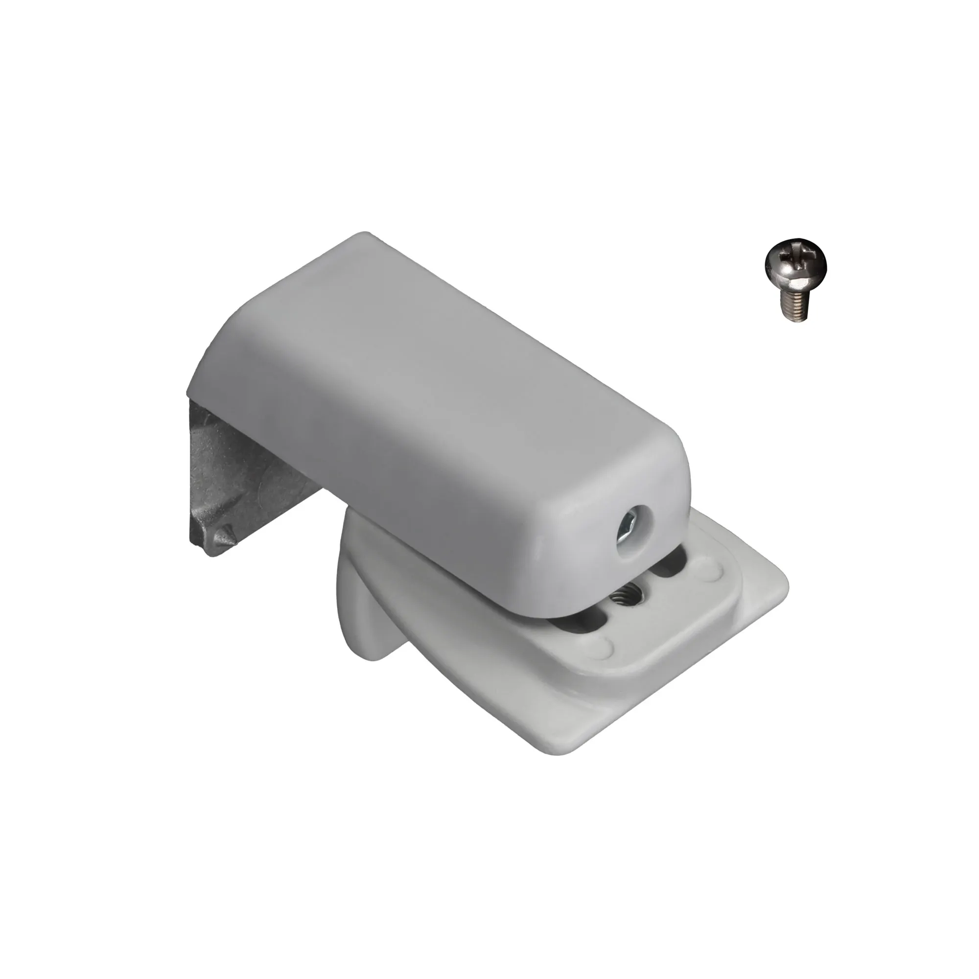Klemmhalter C3 inkl. Schraube für Spannschuh | grau, 1 Stück