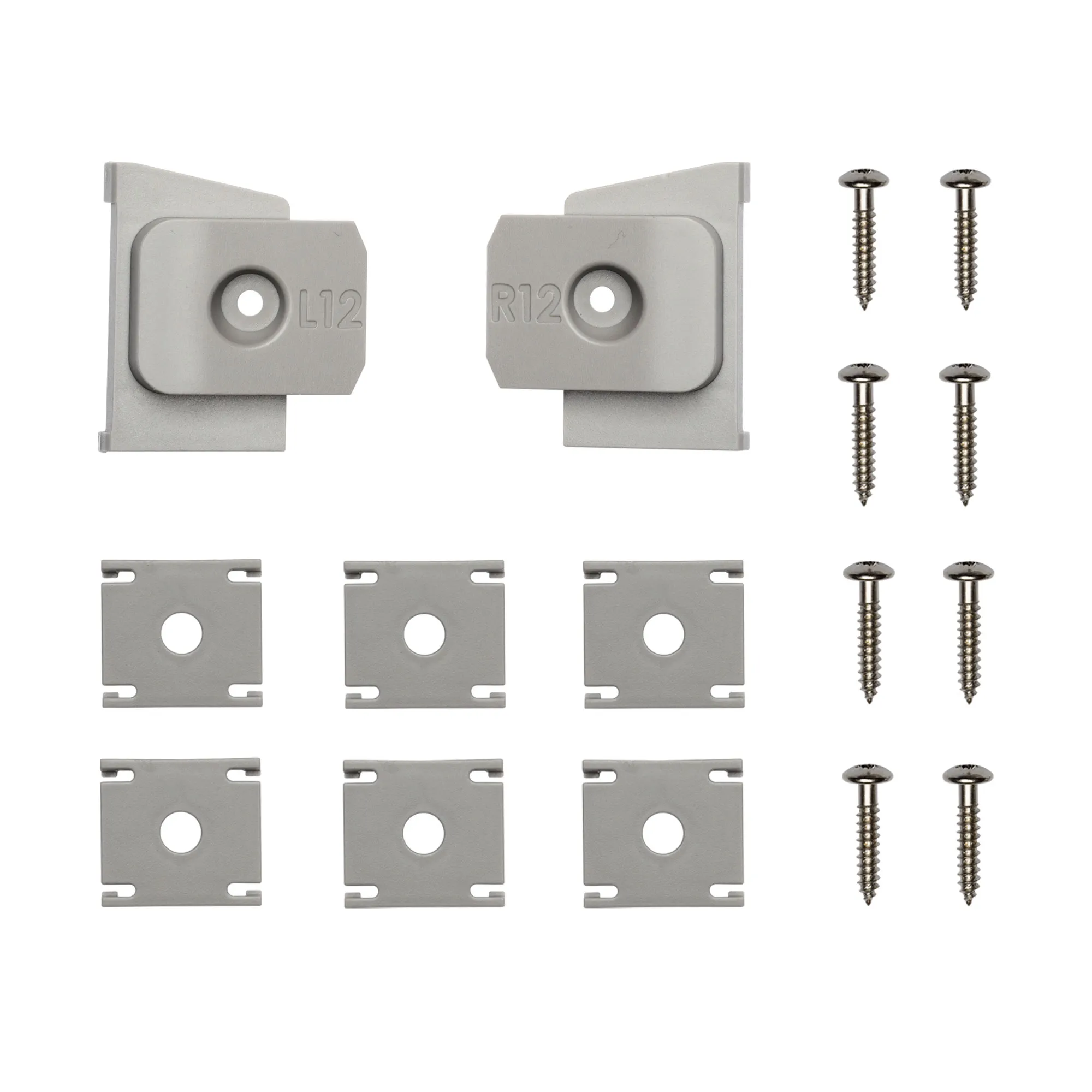 Zestaw części zamiennych do rolety dachowej z prowadnicami na wymiar | kompatybilny z oknami dachowymi FAKRO