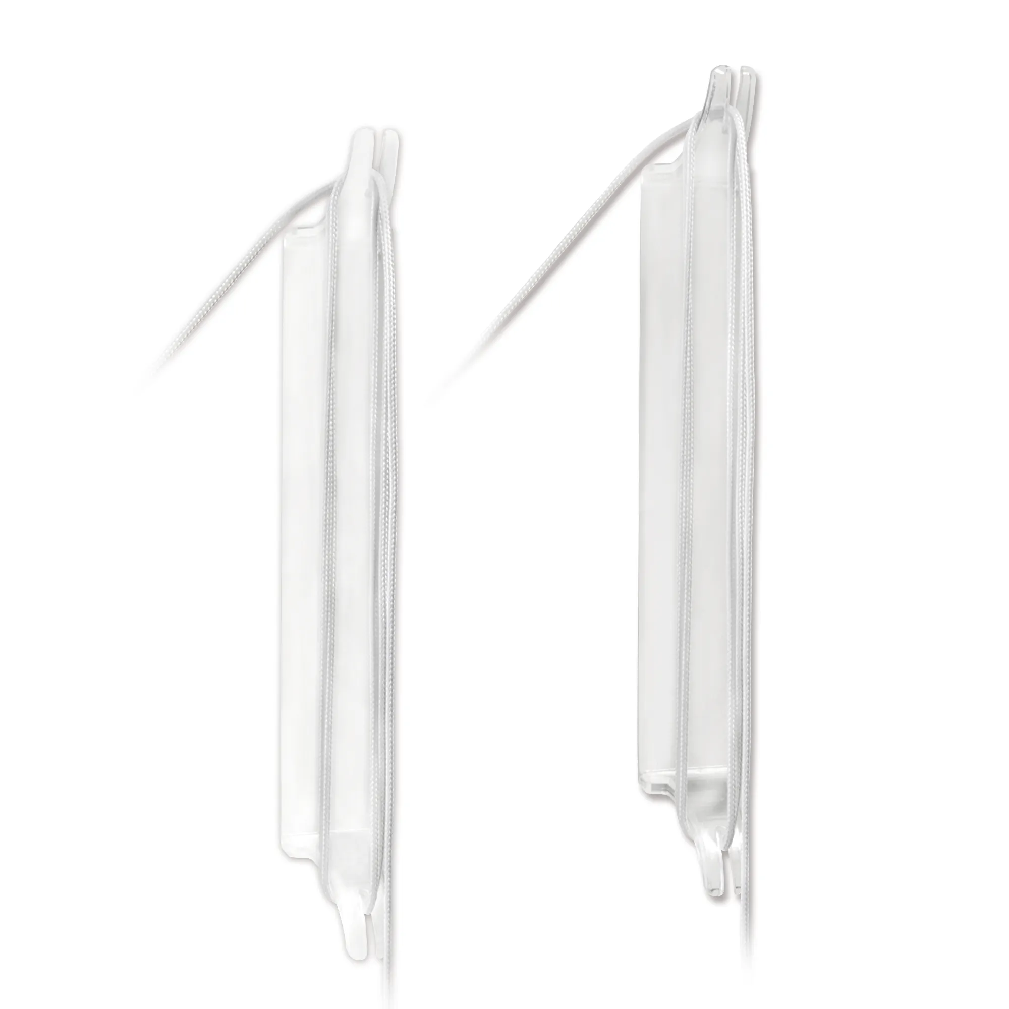 Avvolgicavo autoadesivo per la sicurezza dei bambini con due guide parallele e guida del cavo