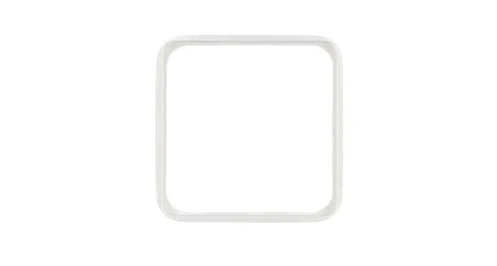 Quadratischer Zwischenrahmen, geeignet für Reflex SI, zur Montage von Schaltern oder Steckdosen