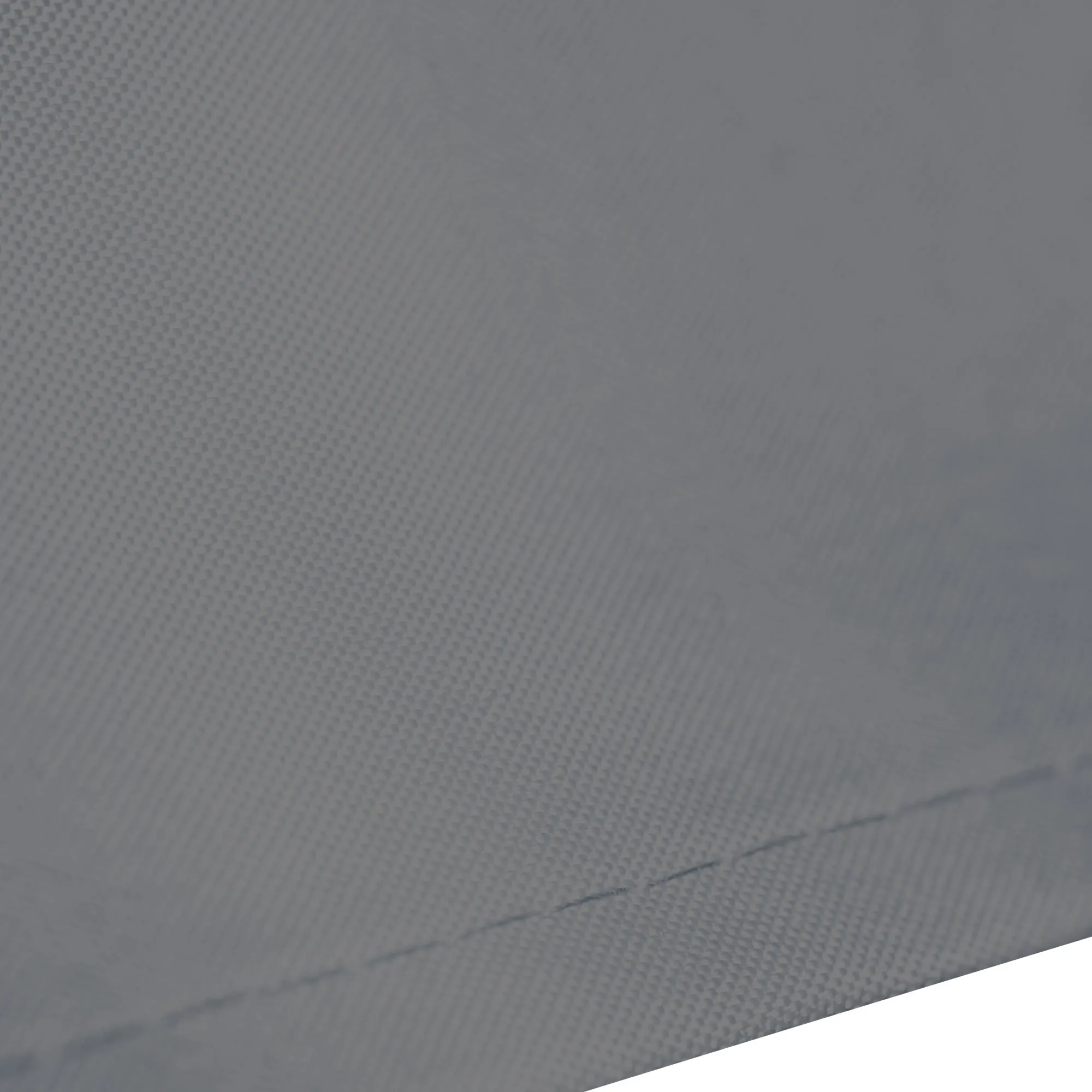 Primo piano di un tessuto di ombrellone con struttura fine, pieghevole per protezione solare flessibile