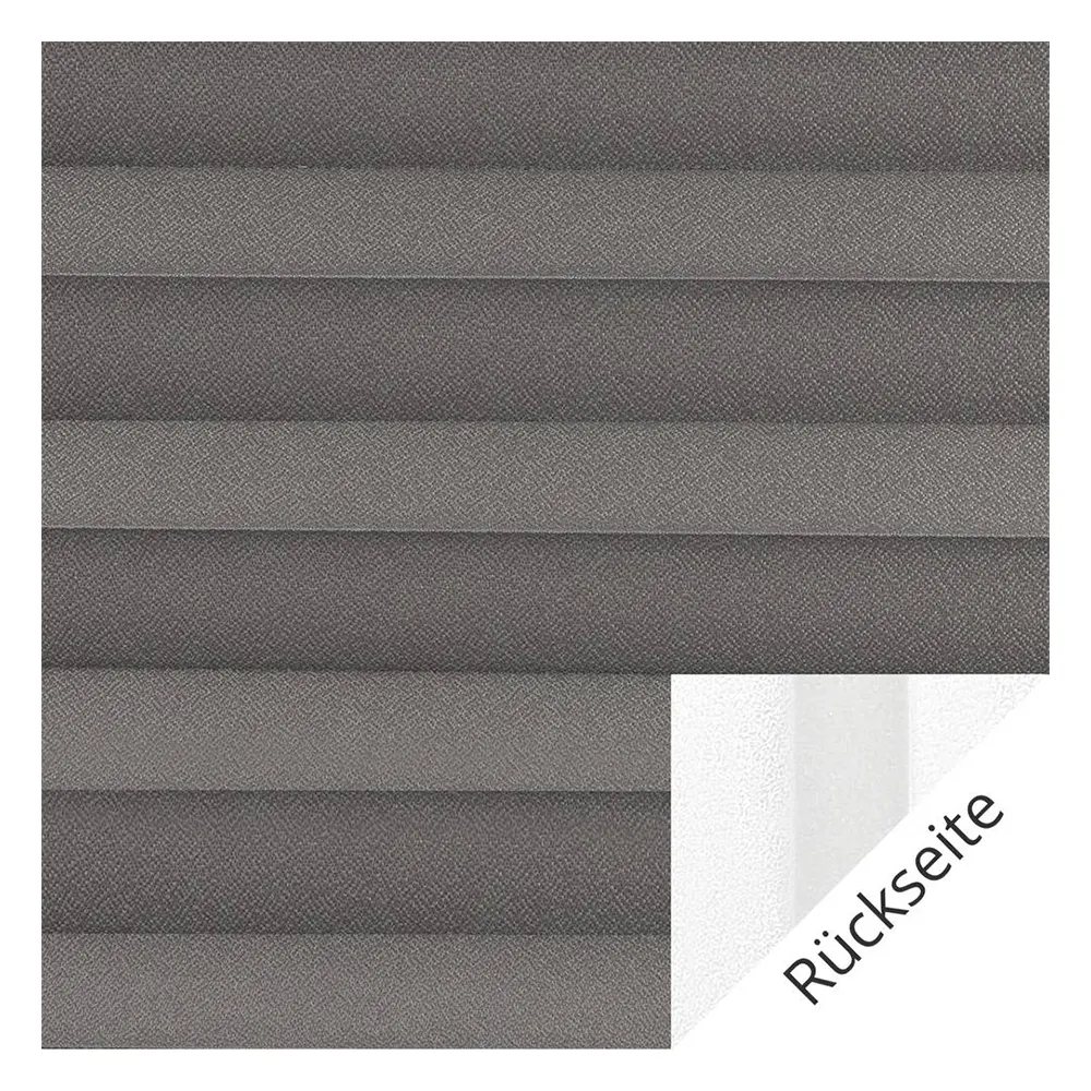 Échantillon tissu pour store plissé sur mesure | 10746 gris / tamisant / Lunata blackout
