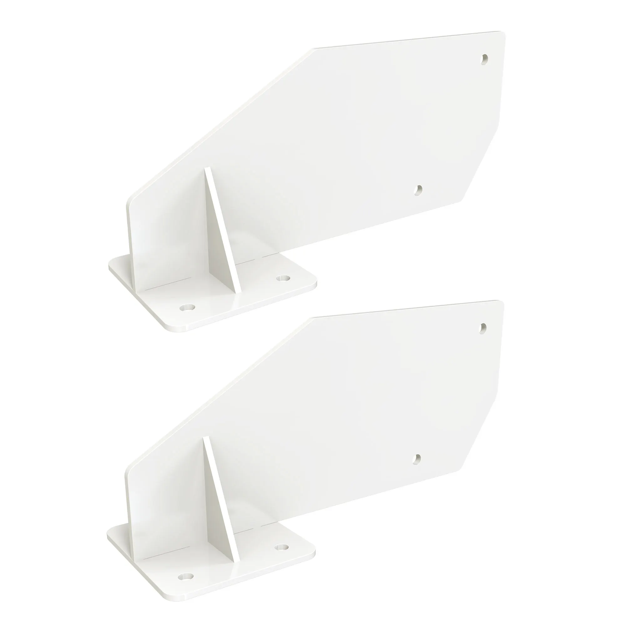 Uchwyt krokwiowy do markizy w kasecie Curve 2000 | biały, 2 sztuki