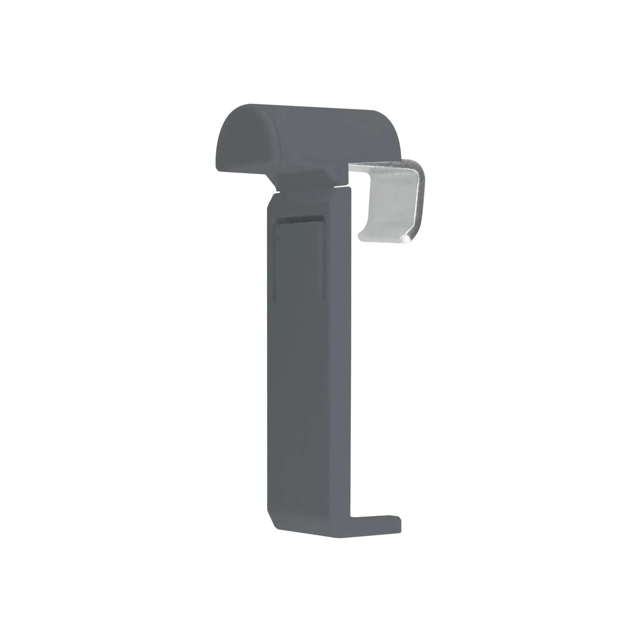 Falzfix Klemmhalter für Plissees | grau, 4 Stück