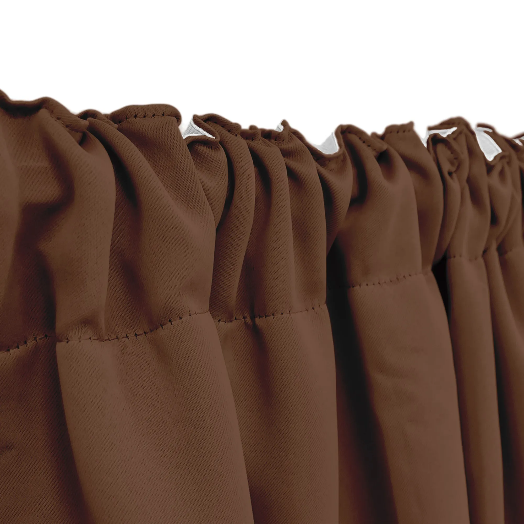 Tenda con arricciatura per coprire decorativamente la finestra