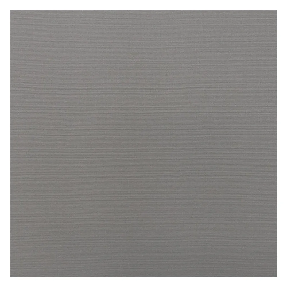 Muestra de tejido para toldo, faldón y estor de  balcón | R-123 gris plateado, Recasens