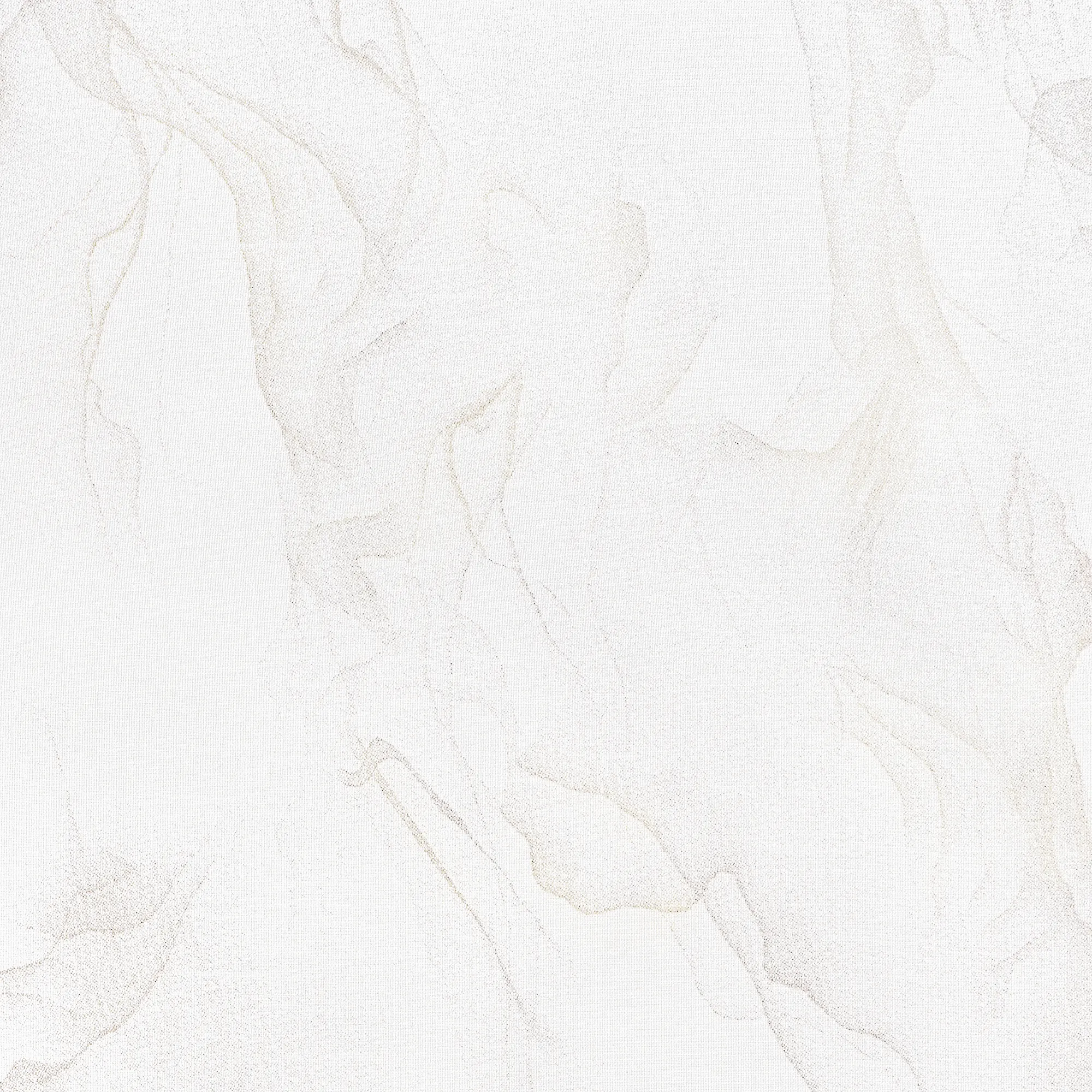 Échantillon tissu pour rideau sur mesure | 1 doré-blanc / semi-transparent / Print