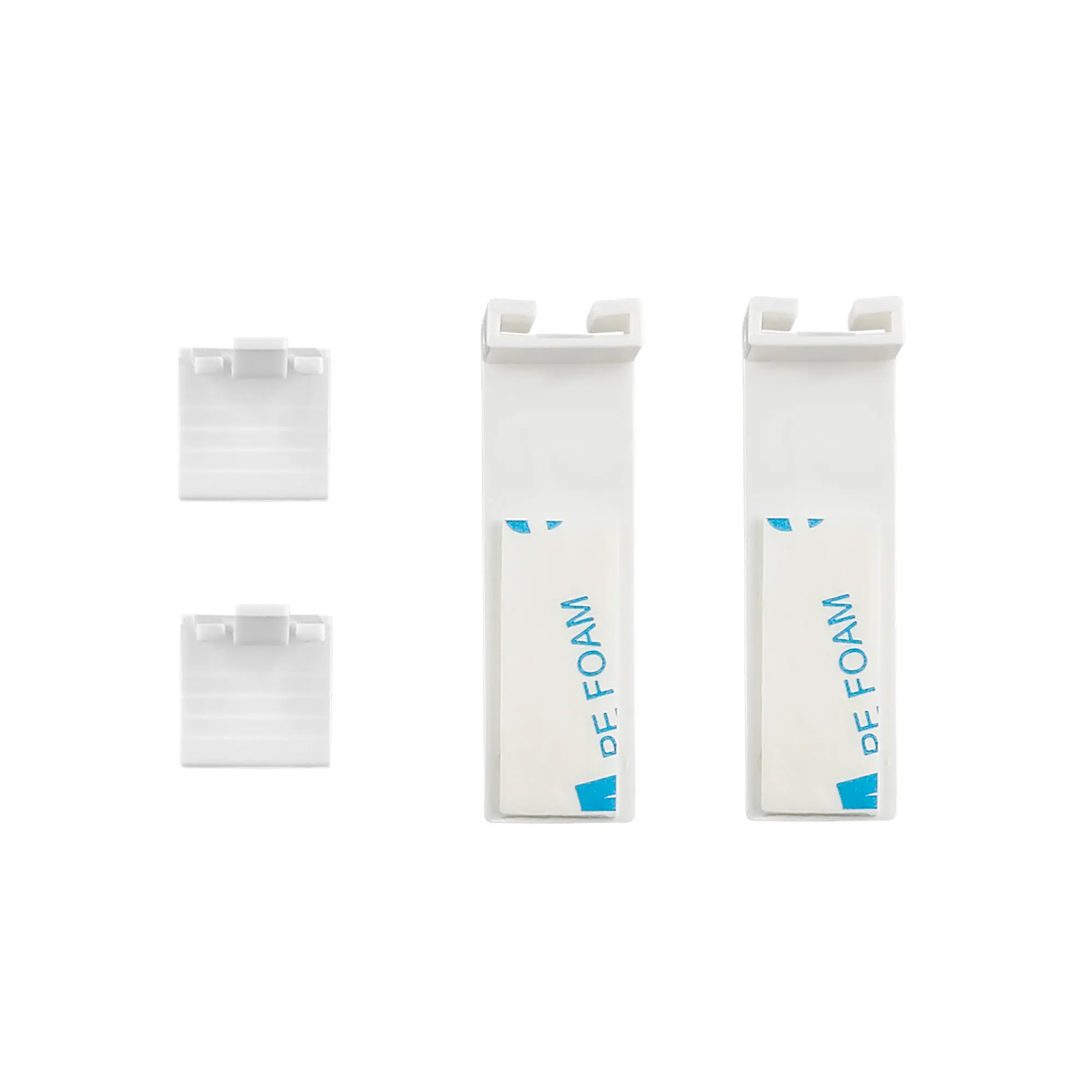 Supporto per doppio rullo, set da 2, per fissaggio a battenti delle finestre