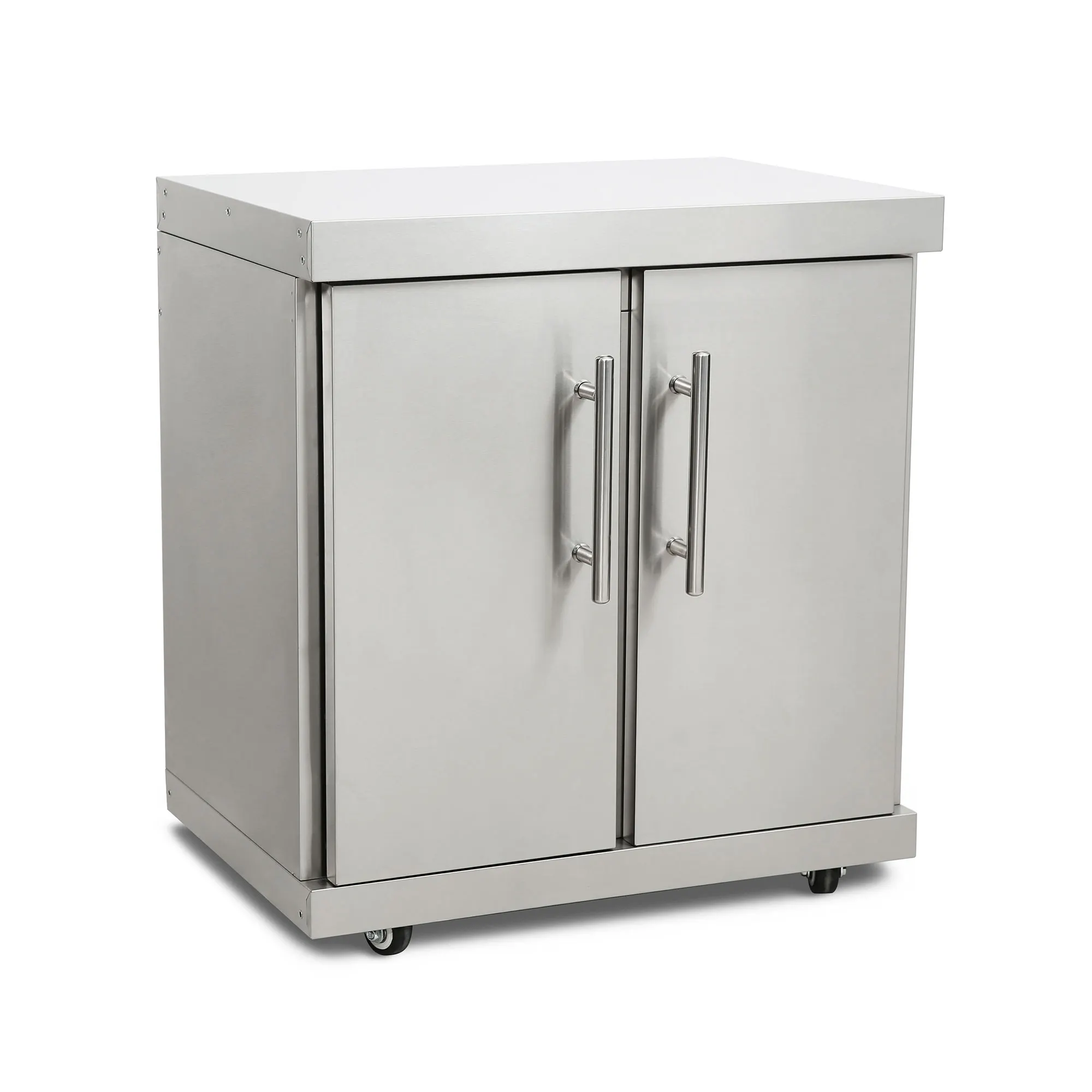 Edelstahl-Erweiterungsmodul mit 2 Türen