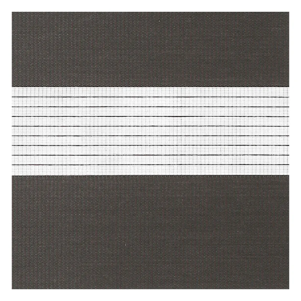 Stoffmuster für Doppelrollo nach Maß | A013 braun / lichtdurchlässig / Spring  Stoffmuster für Doppelrollo nach Maß | A013 braun / lichtdurchlässig / Spring