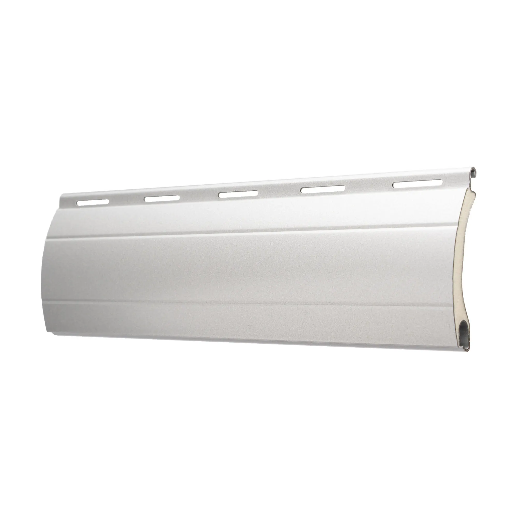 Muestra de lama para persiana enrollable a medida | Aluminio, PA52, 11 plateado