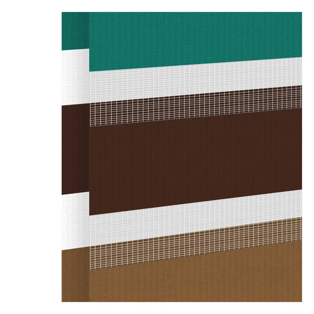 Échantillon tissu pour store enrouleur jour nuit sur mesure | 1 Multi Color / translucide / Munich