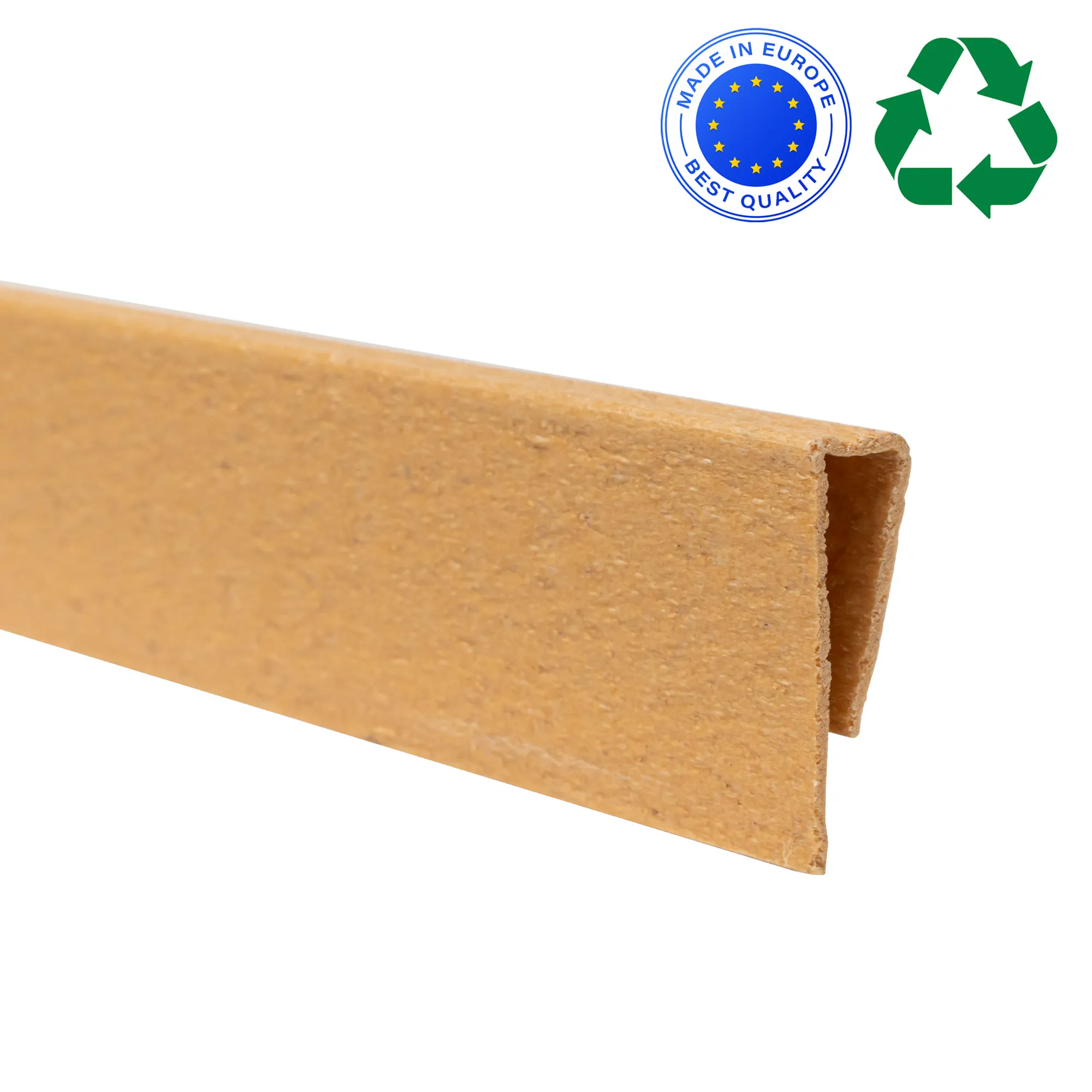 Profilo di copertura per tappeto di protezione, forma rettangolare, adatto per fissaggio e copertura