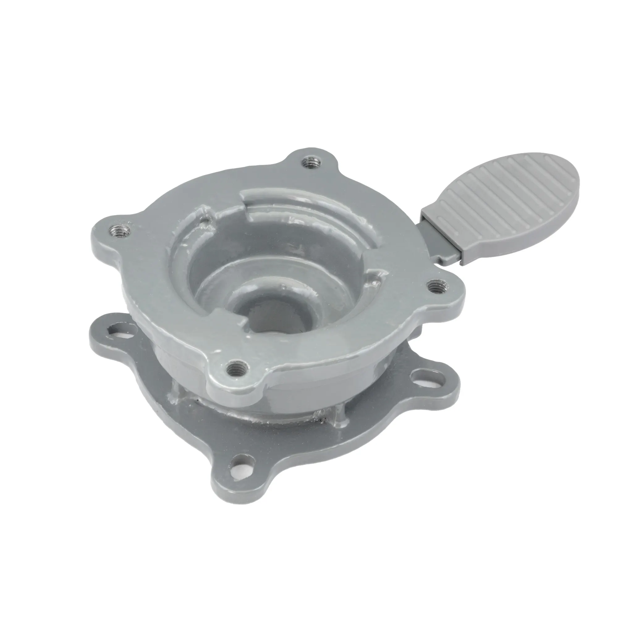 Mécanisme rotatif pour parasol déporté parapenda (Plus) | 4 x 3 m, rectangulaire, argenté