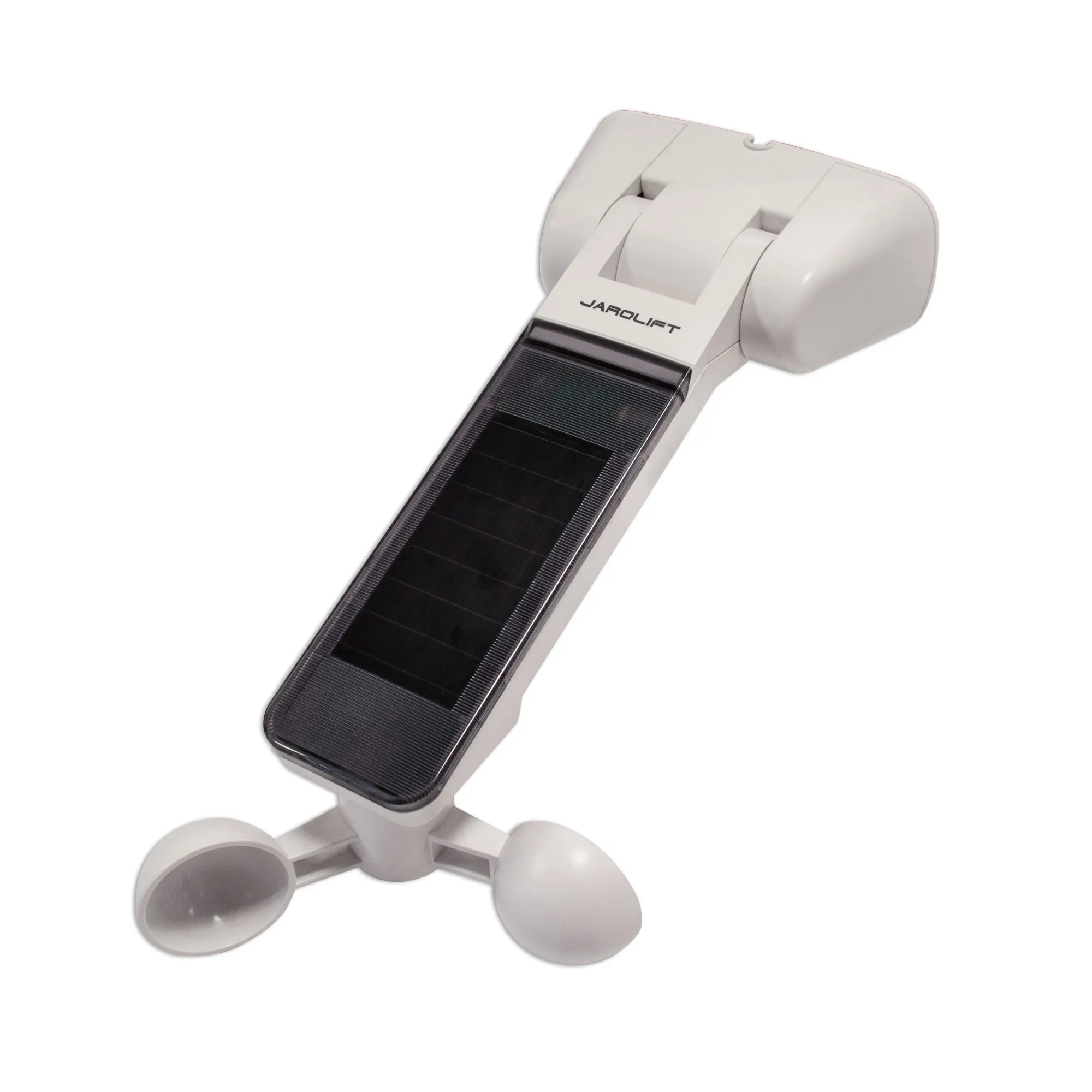 Guardiano solare wireless per sole e vento con sensori e pannello solare per il controllo