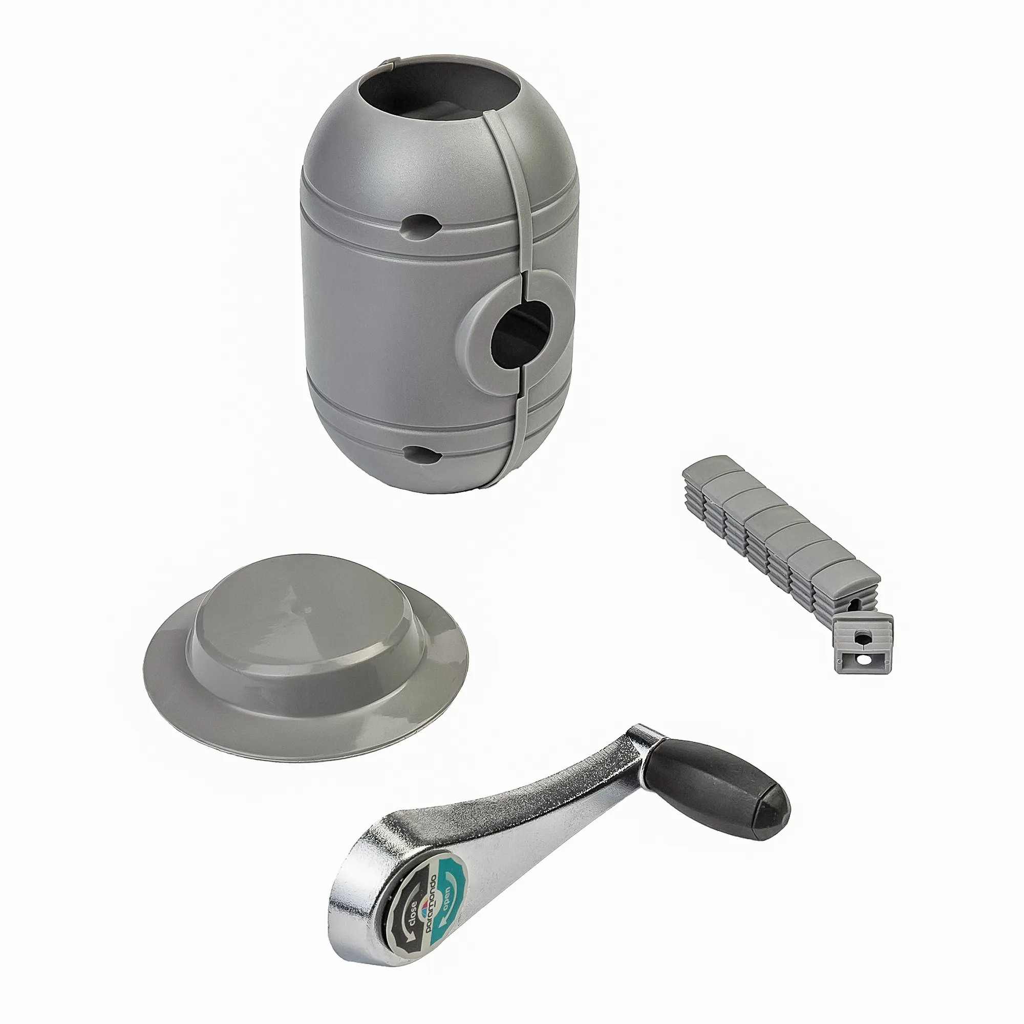 Kit de pièces de rechange 2 pour parasol interpara | argenté