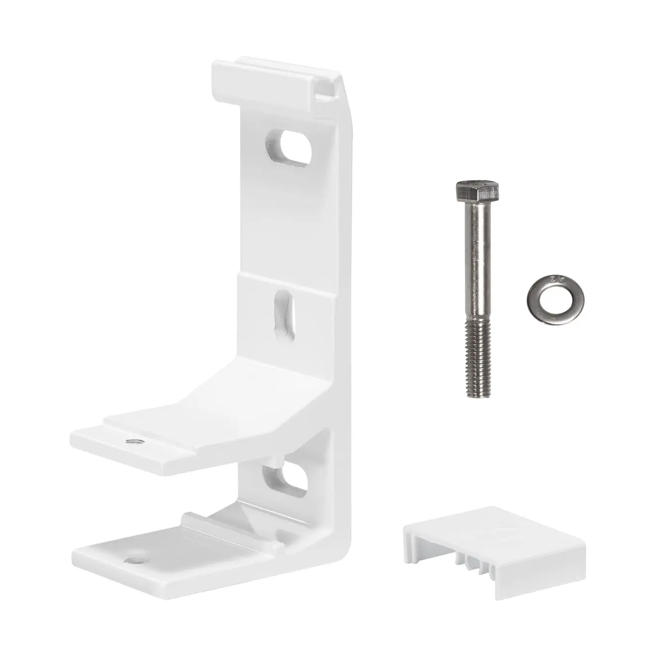 Wandhalterung für Halbkassettenmarkise Facido 1000 mit Schraube und Unterlegscheibe