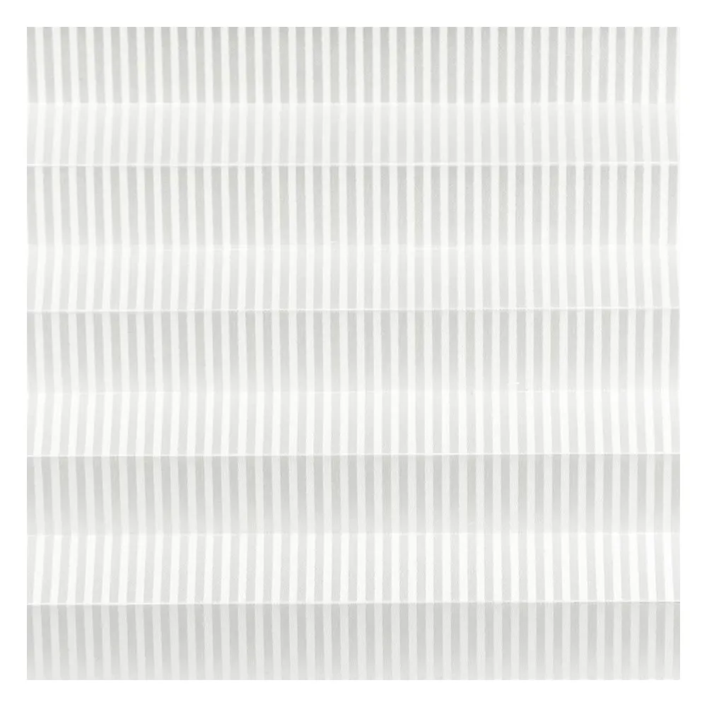 Échantillon tissu pour store plissé sur mesure | 30227 blanc / translucide / Linea