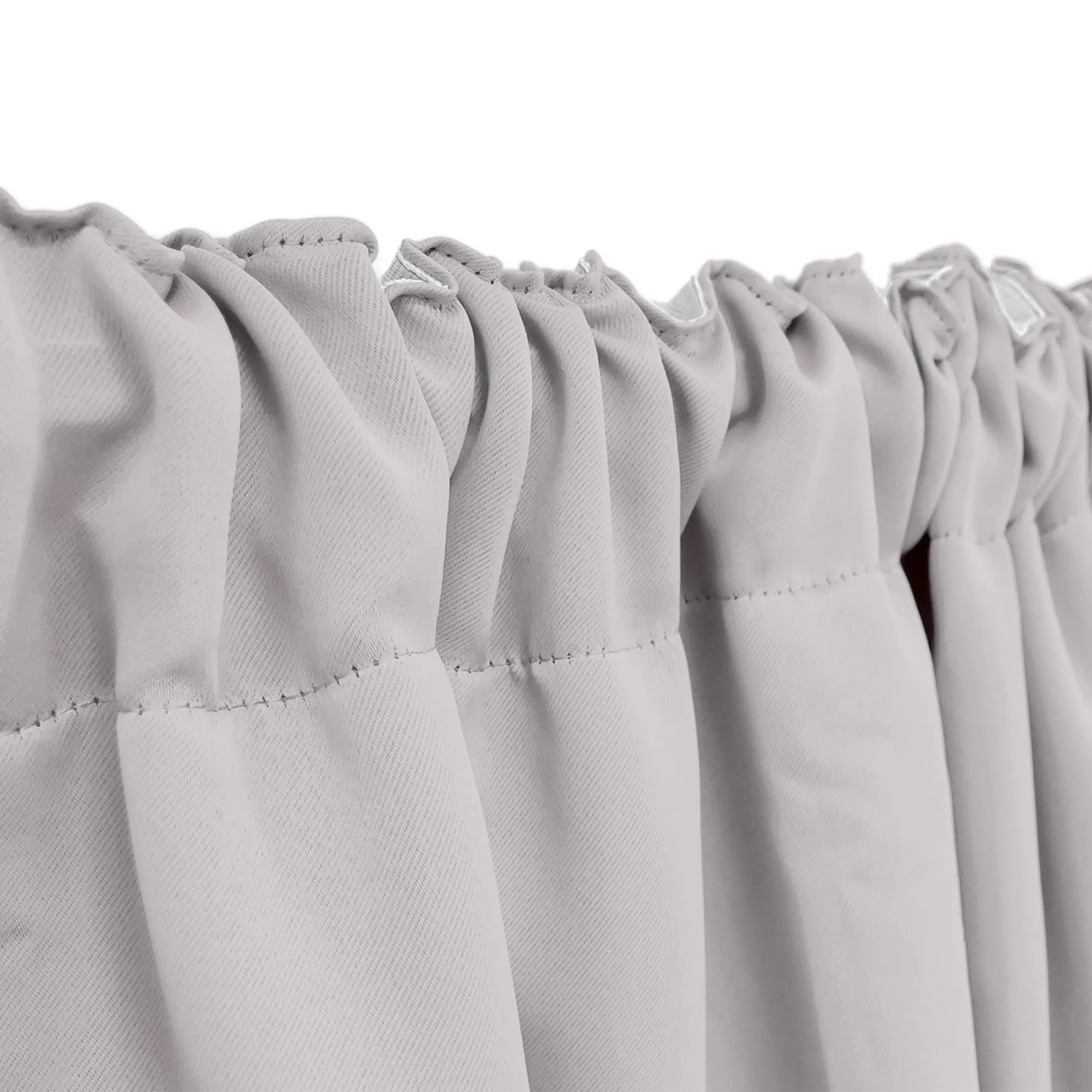 Tenda con arricciatura per coprire decorativamente la finestra