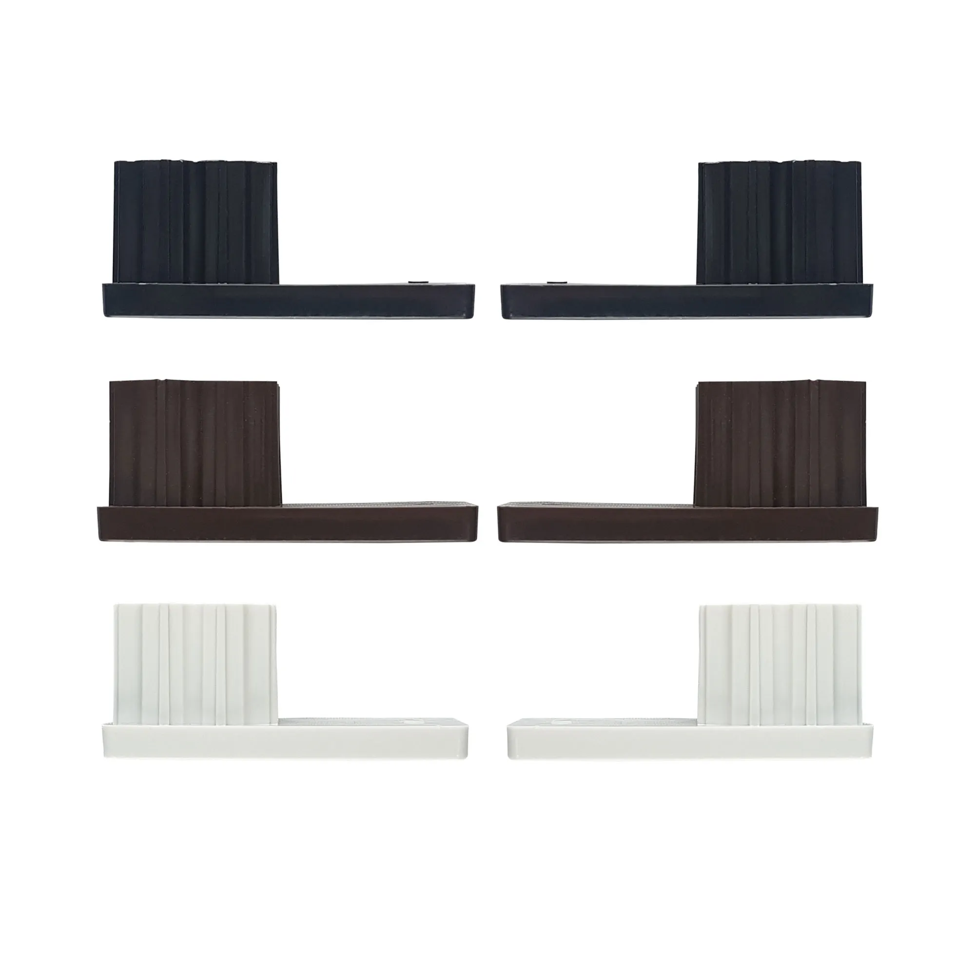 Tapón para guías de persiana PP 53 (53 x 22 mm) (Tipos a elegir)