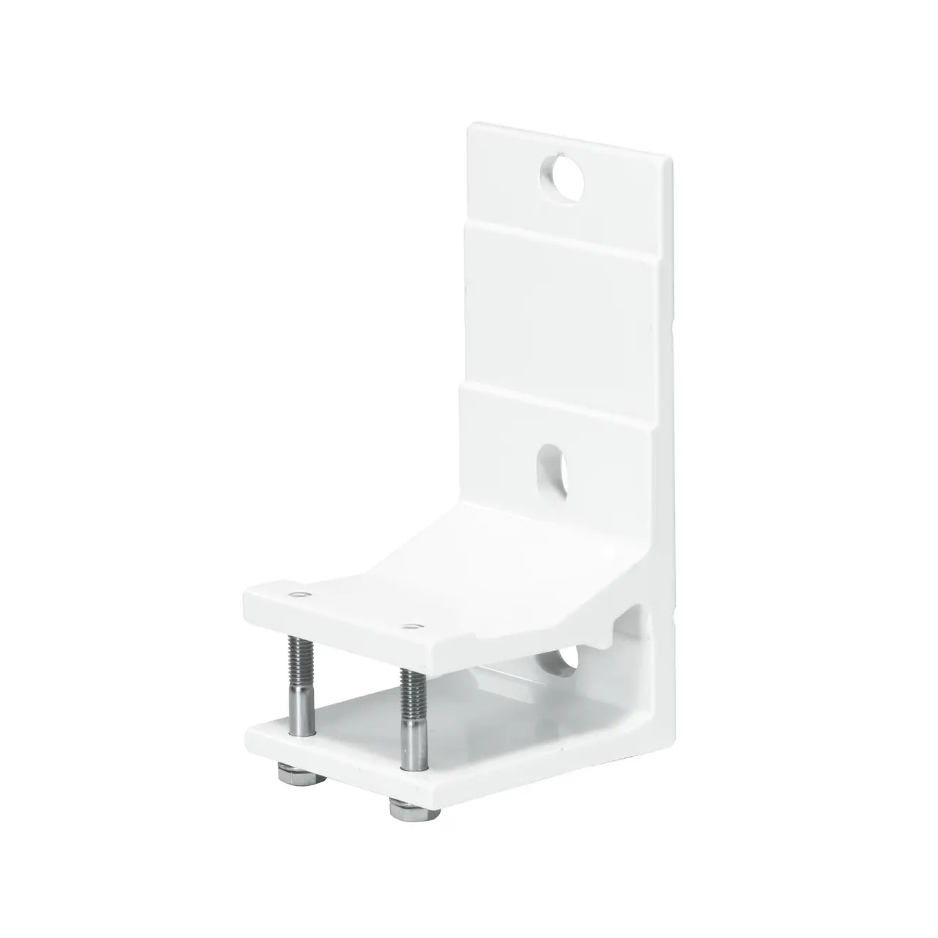 Halterung für Kassettenmarkise Aedis 2000, L-förmig mit Schrauben und Befestigungslöchern