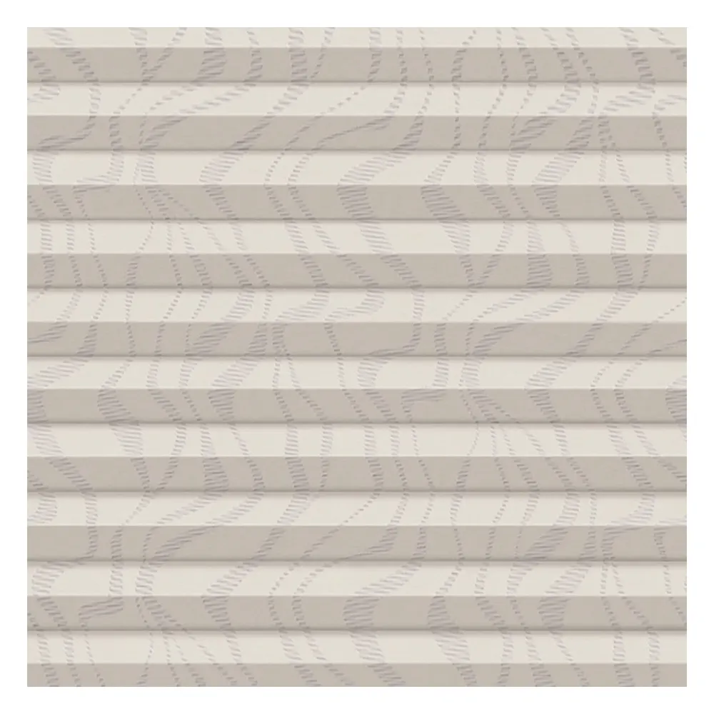 Muestra de tejido para cortina plisada a medida | 31030 crema / traslúcido / Nurema