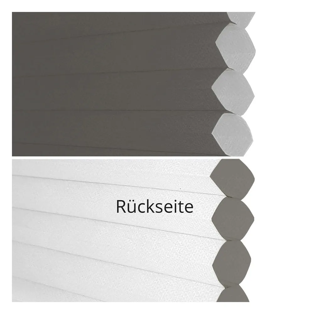 Échantillon tissu pour store plissé sur mesure | 60063 gris / translucide / Neo