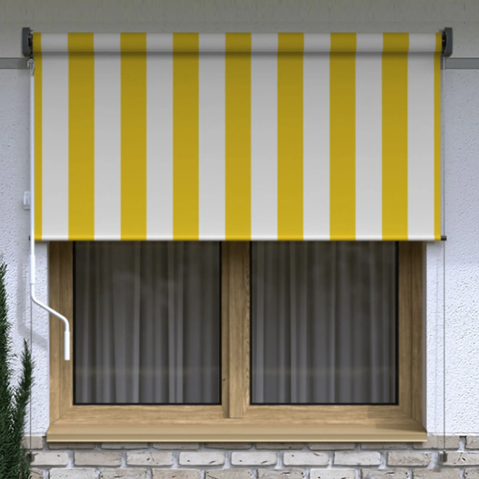 Store solaire extérieur sur mesure | avec sécurité pendulaire