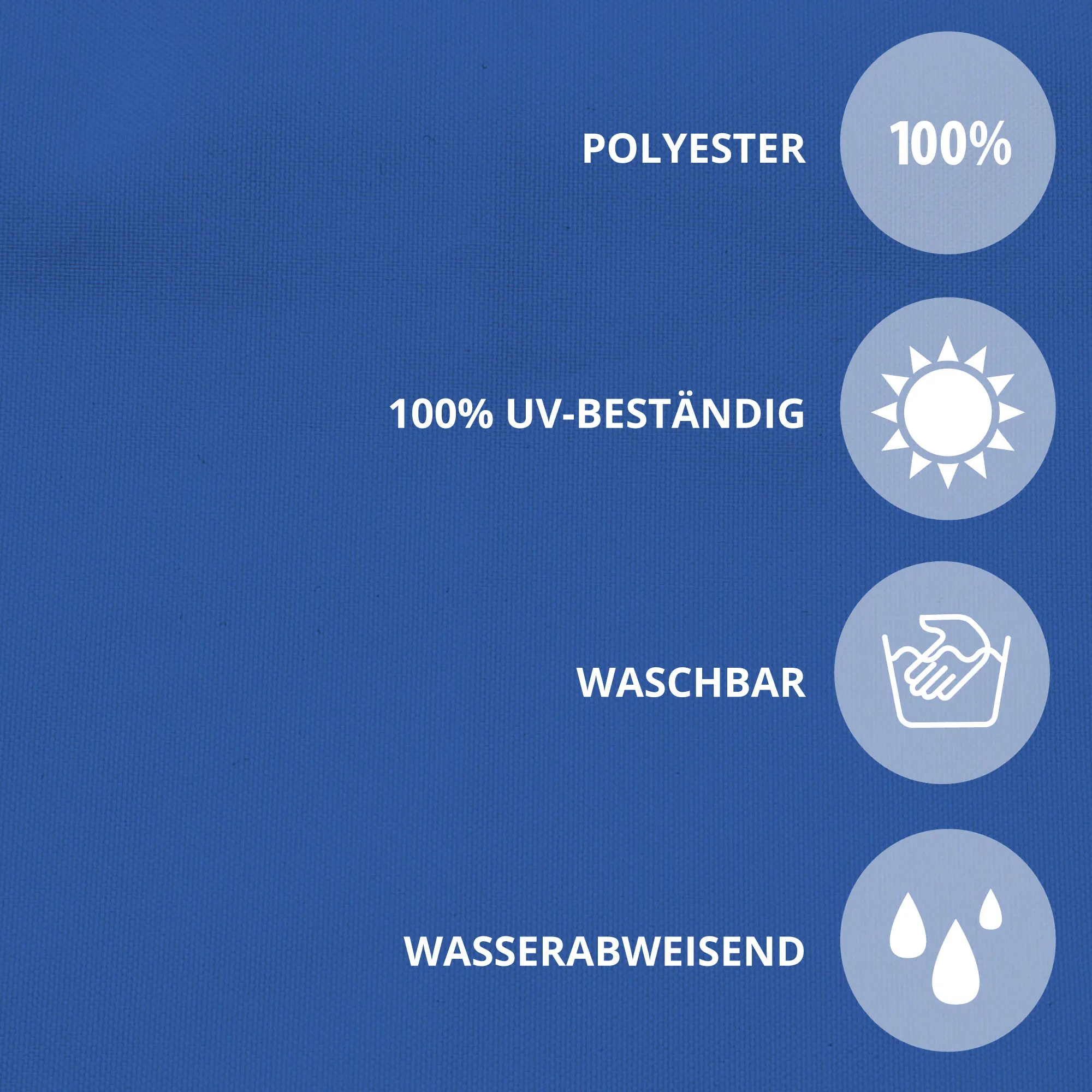 Rivestimento per balcone in poliestere, resistente ai raggi UV, lavabile, idrorepellente