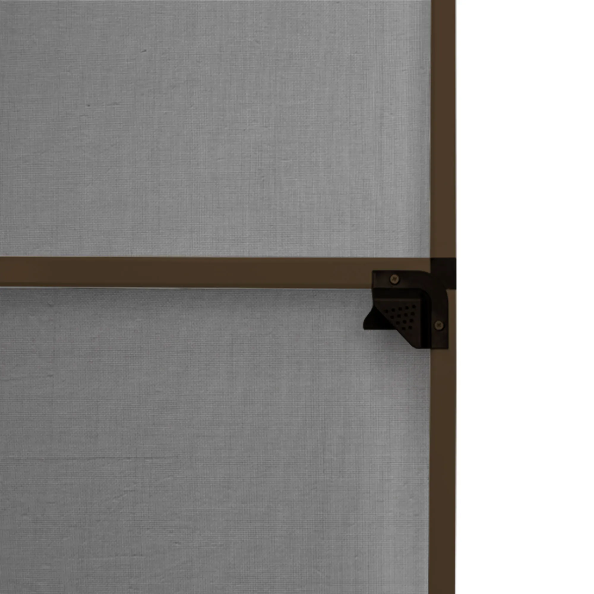 Porta zanzariera con telaio robusto e cerniera per protezione contro gli insetti e facile montaggio