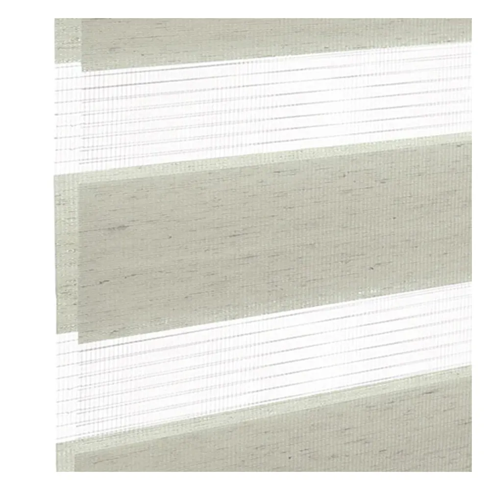 Campioni di tessuto per tende giorno e notte su misura | BH08 beige-screziato / filtrante / London