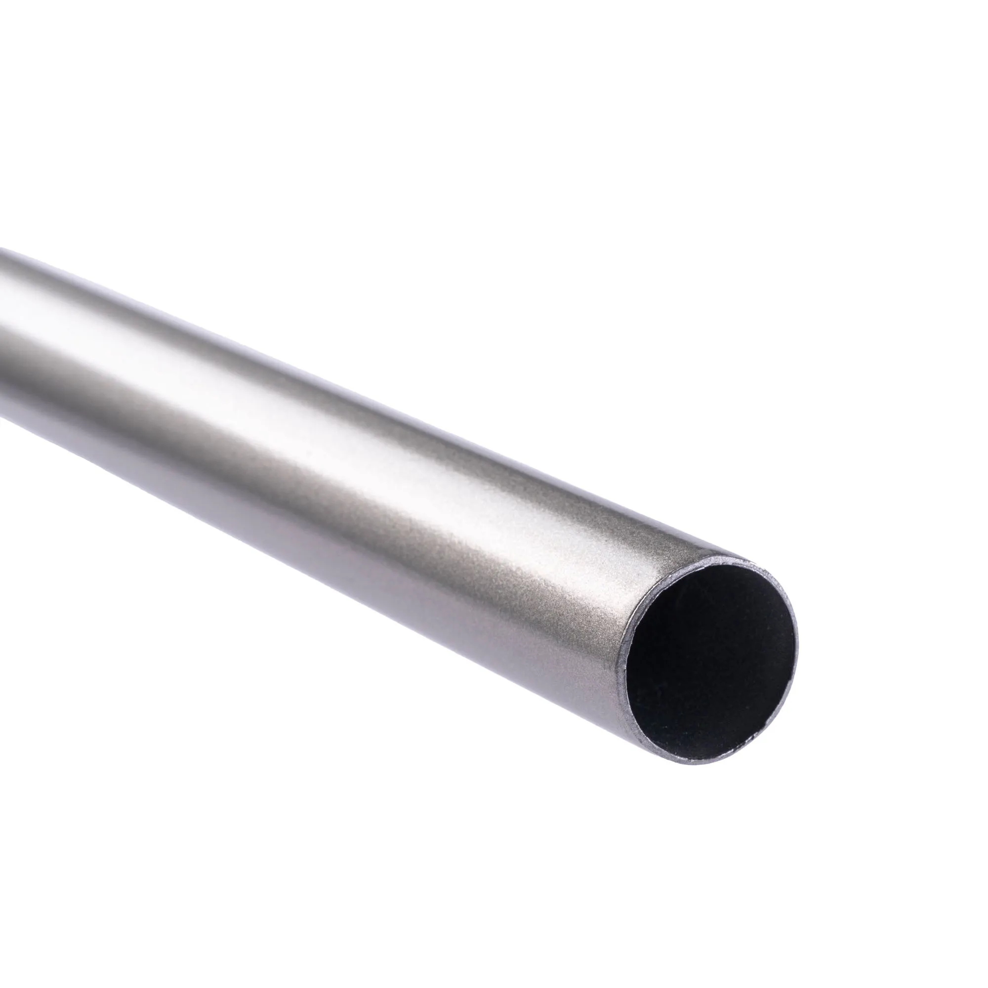 Asta per tende in metallo di forma cilindrica per tende e decorazioni