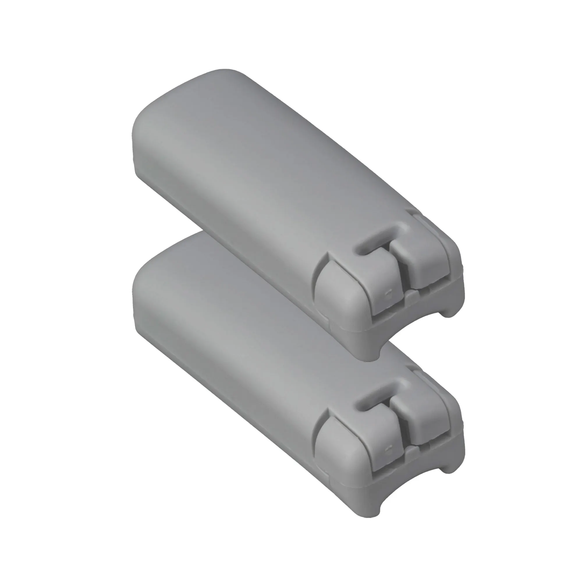 Spannschuh C3 - Schraubschuh inkl. Schrauben | grau, 2 Stück