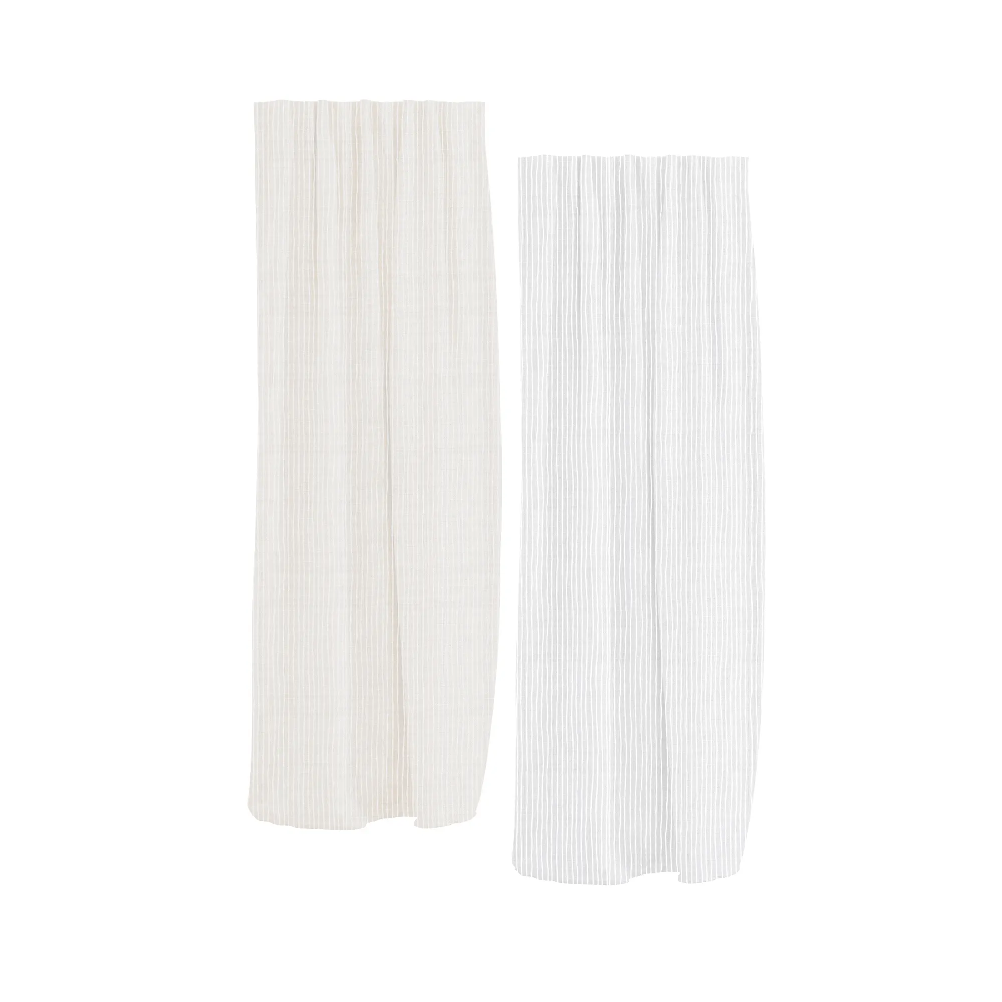 Zasłona z taśmą z szelkami z pionowymi paskami (Rodzaj do wyboru)