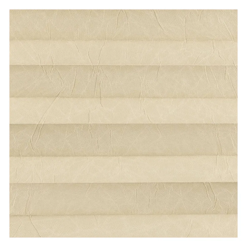 Échantillon tissu pour store plissé sur mesure | 20506 brun / translucide / Cara Crush Perlmutt Color