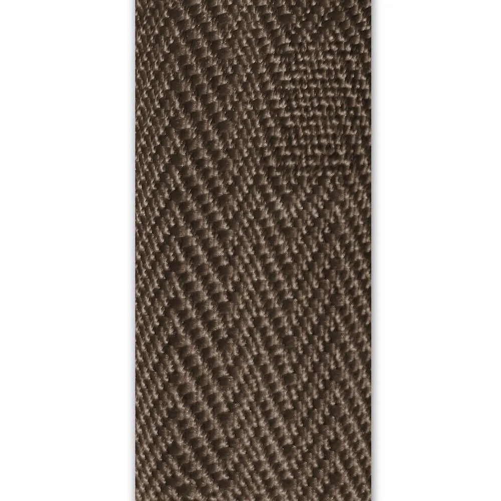 Próbka taśmy drabinkowej do żaluzji drewnianych  50 mm na wymiar | Herringbone / 25 mm / Truffle
