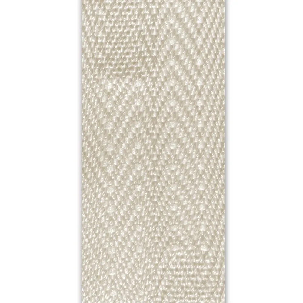 Próbka taśmy drabinkowej do żaluzji drewnianych  50 mm na wymiar | Herringbone / 25 mm / Vanilla