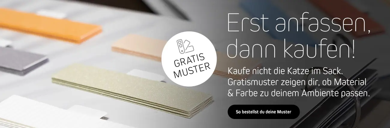 Gratis Muster bestellen